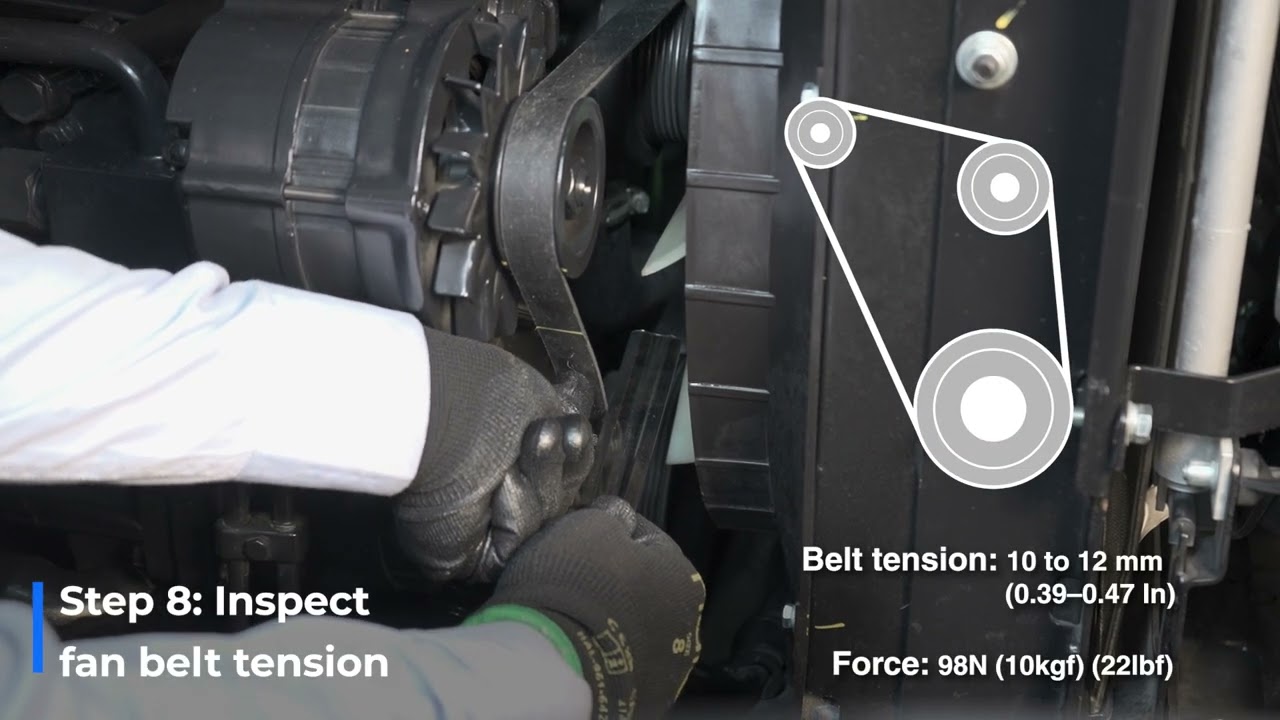Solis Tractor How to Inspect Alternator & Fan Belt | DIY Guide