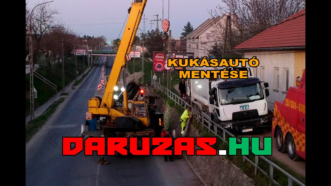 Kukásautó Mentése - Érd - Daruzas.hu / Borsos Daru