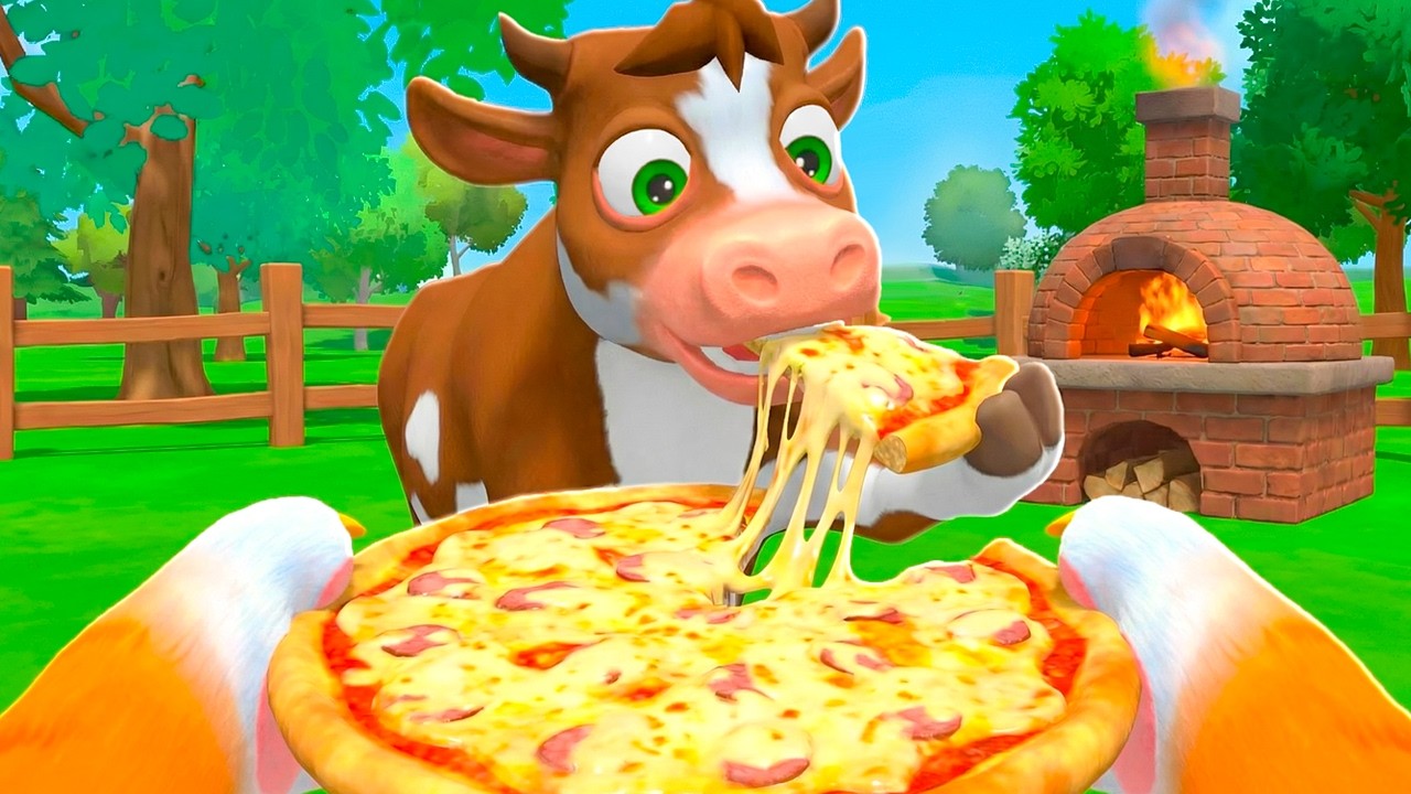 Cooking The COW A YUMMY PIZZA! (I Am Cat Mill Update)