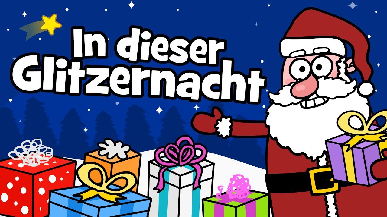 ♪ ♪ Kinderlied Weihnachten - In dieser Glitzernacht | Weihnachtslied - Hurra Kinderlieder