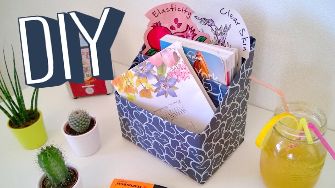 DIY CEREAL BOX ORGANIZER!! Crafts & Projects