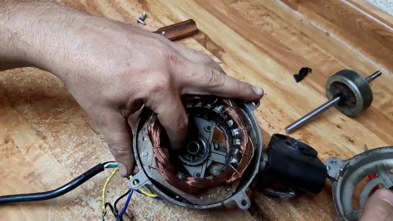 ventilador se pega al encender y eso que ya se cambio flecha y bujes.