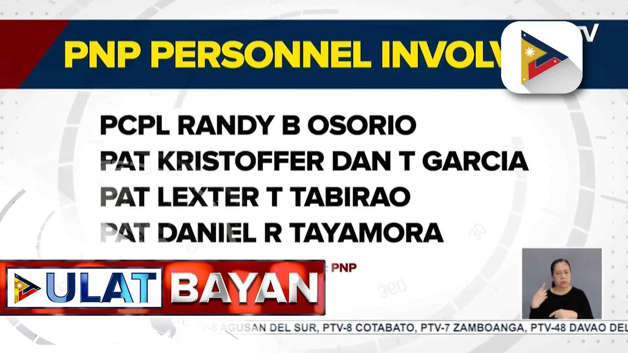 Pulis na sangkot sa umano'y pagkamatay ng isang person under police custody, nahaharap sa...