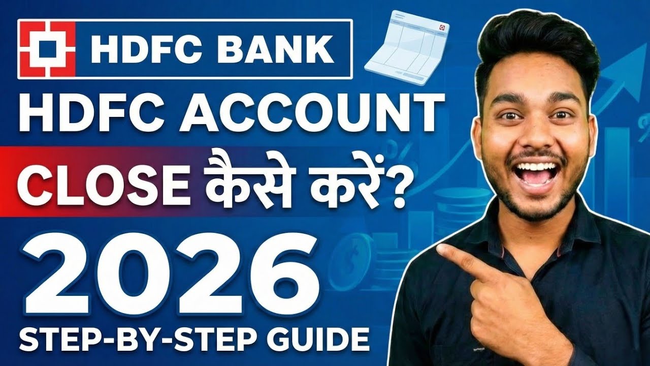 HDFC bank account closure | How to close HDFC bank account online | HDFC bank account close online
