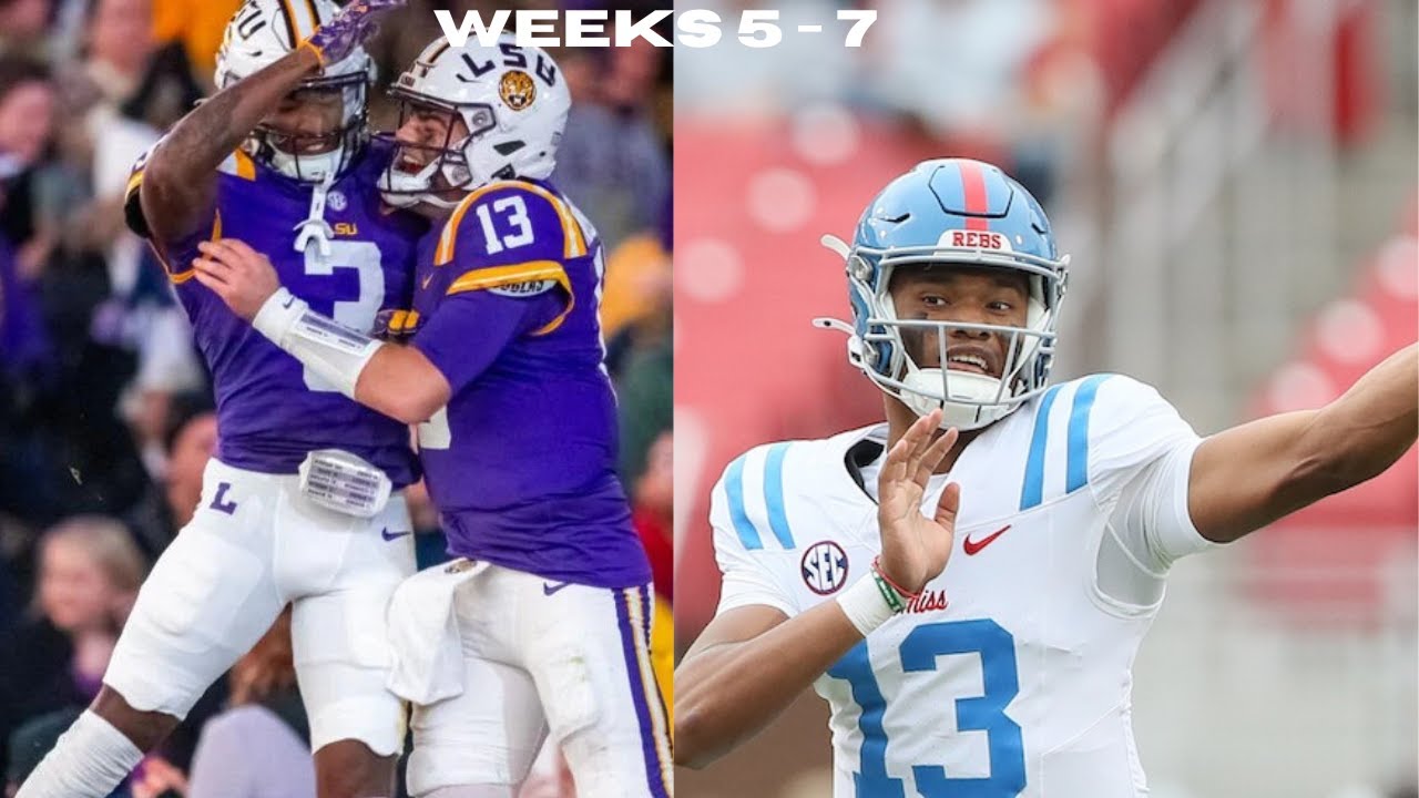 LSU Dynasty  Weeks 5-7  ll College Football 26