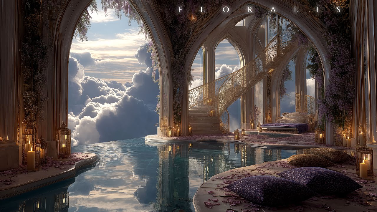 F L O R A L I S - Palace of Blooms Ambient Music - Serene Vocal Soundscape for Deep Meditation