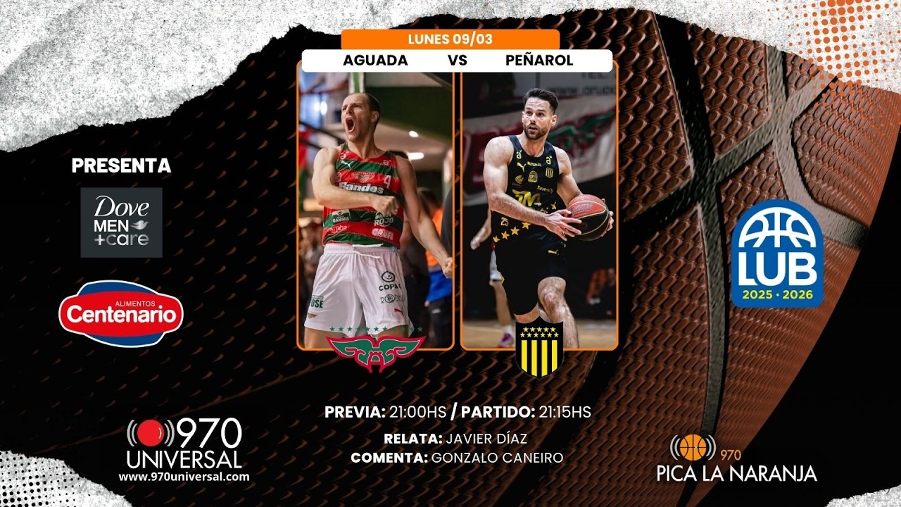 🏀PICA LA NARANJA AGUADA VS PE&Ntilde;AROL 2/03/2026 - 970 UNIVERSAL