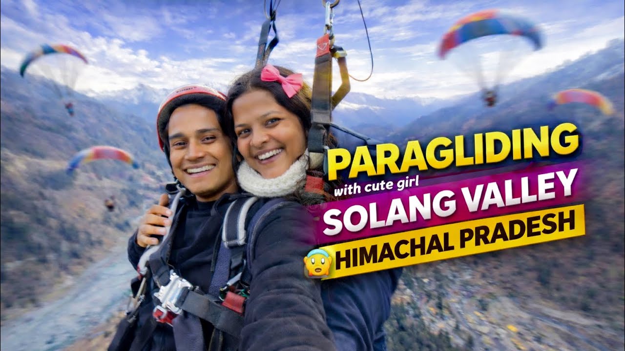 Solang Valley Paragliding 🪂Experience | 😱Himachal Pradesh Adventure 