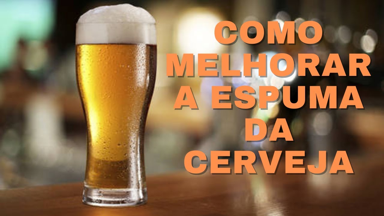 🍻 Como melhorar a espuma da Cerveja 👍🍻😁 #espuma