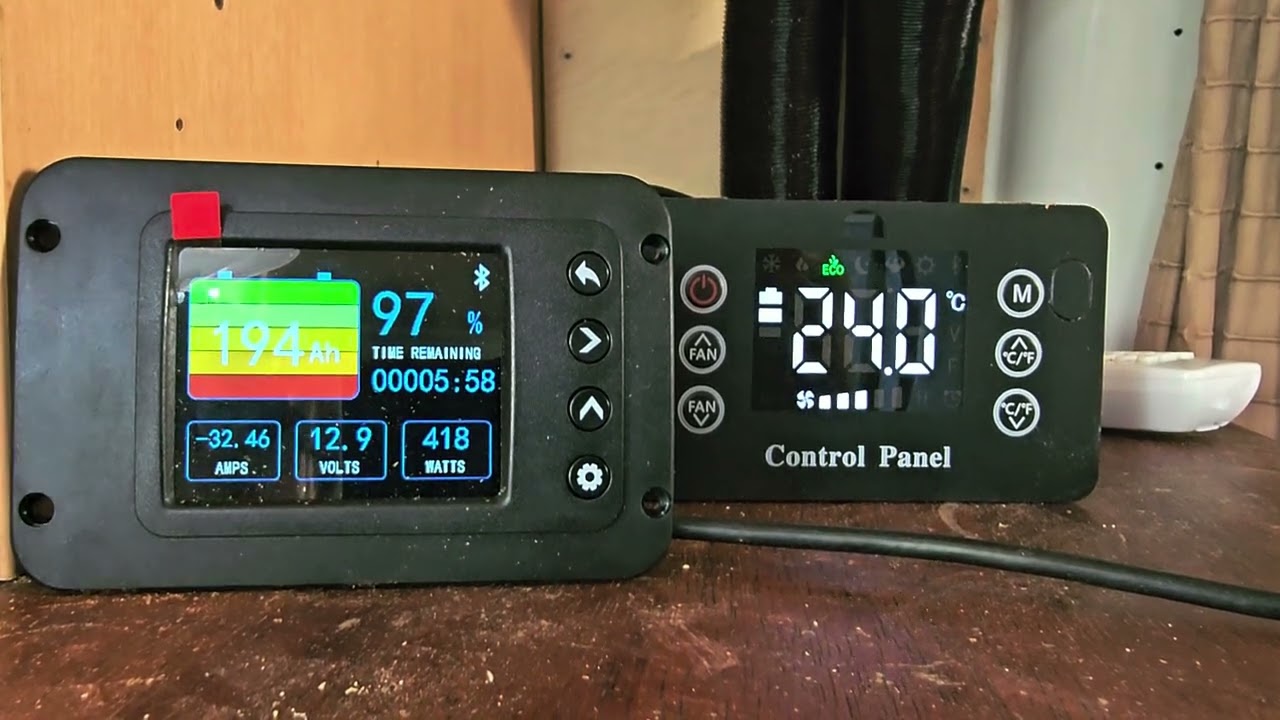 AliExpress 12V under bunk air conditioner - power draw