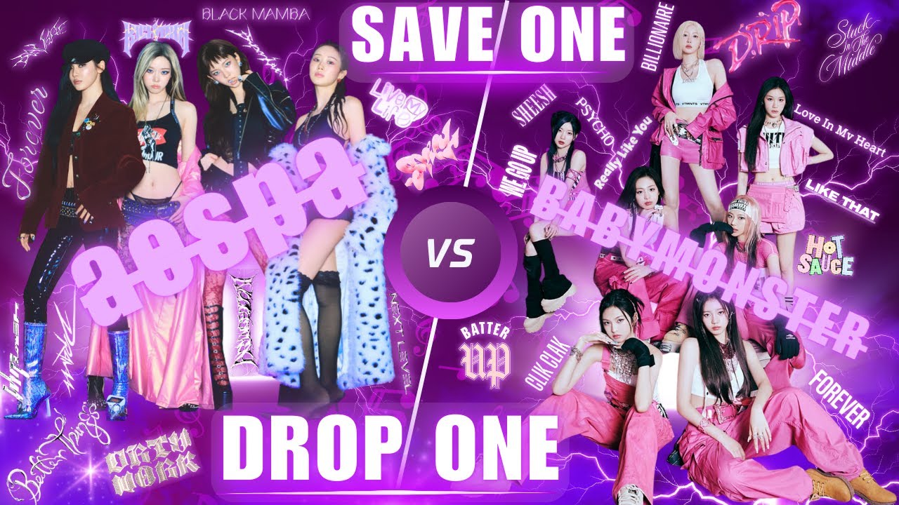 Save One, Drop One | BABYMONSTER vs Aespa