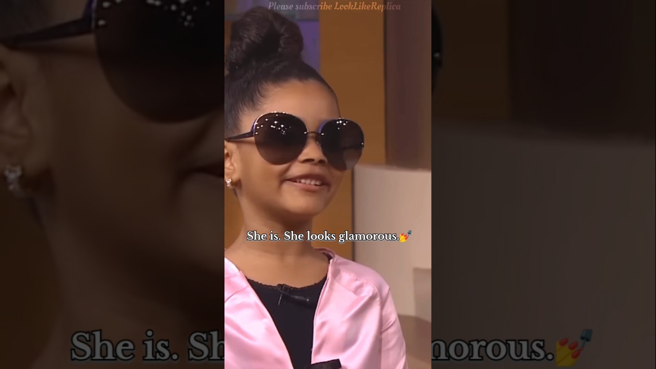 this glamourous girl 😍 impress Mr. steve harvey 
