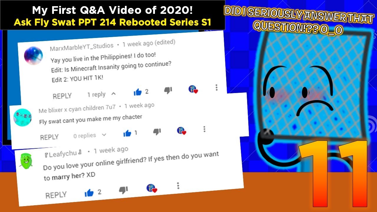 Ask Fly Swat PPT 214 Episode 11 - First Q&A Episode of 2020