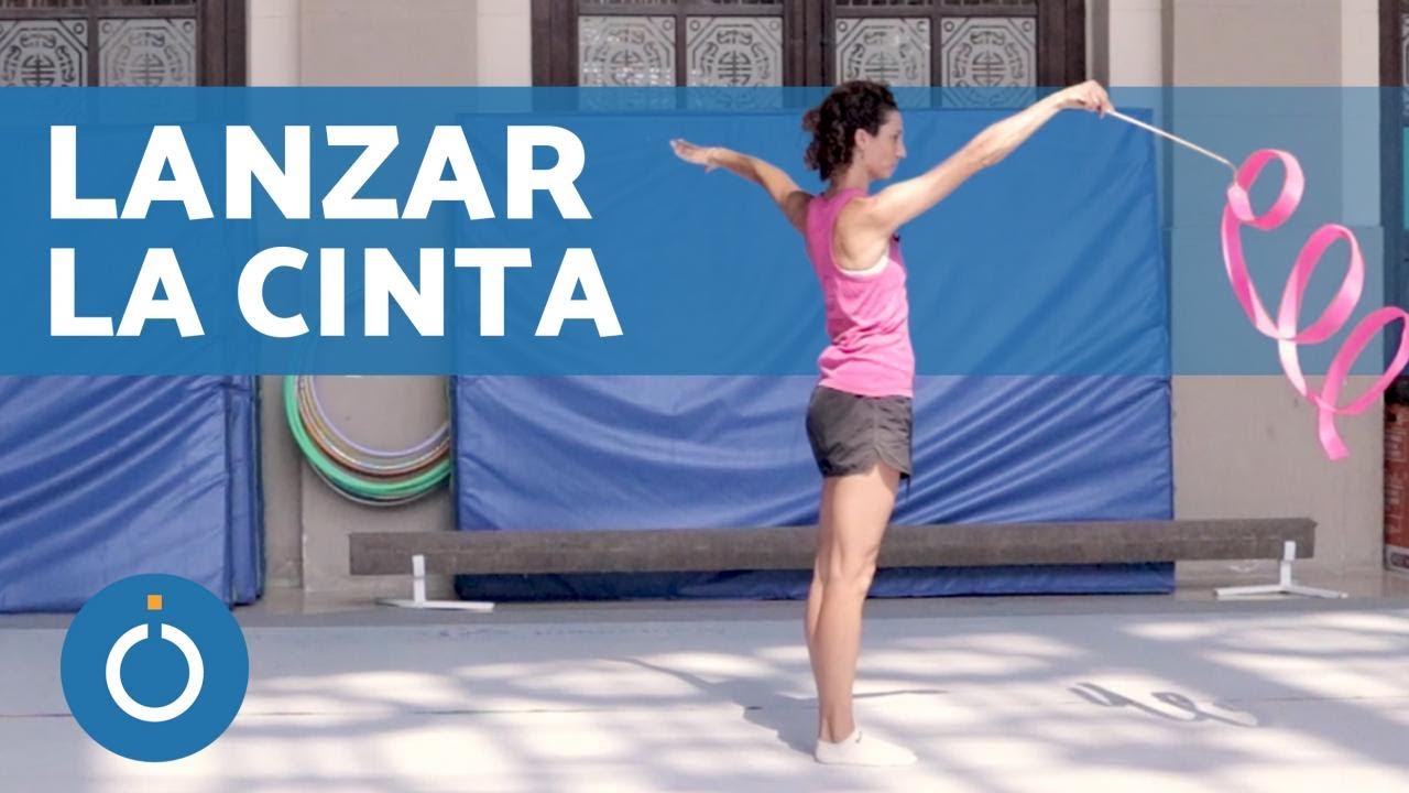 LANZAMIENTOS con CINTA de GIMNASIA RÍTMICA - Paso a Paso Fácil
