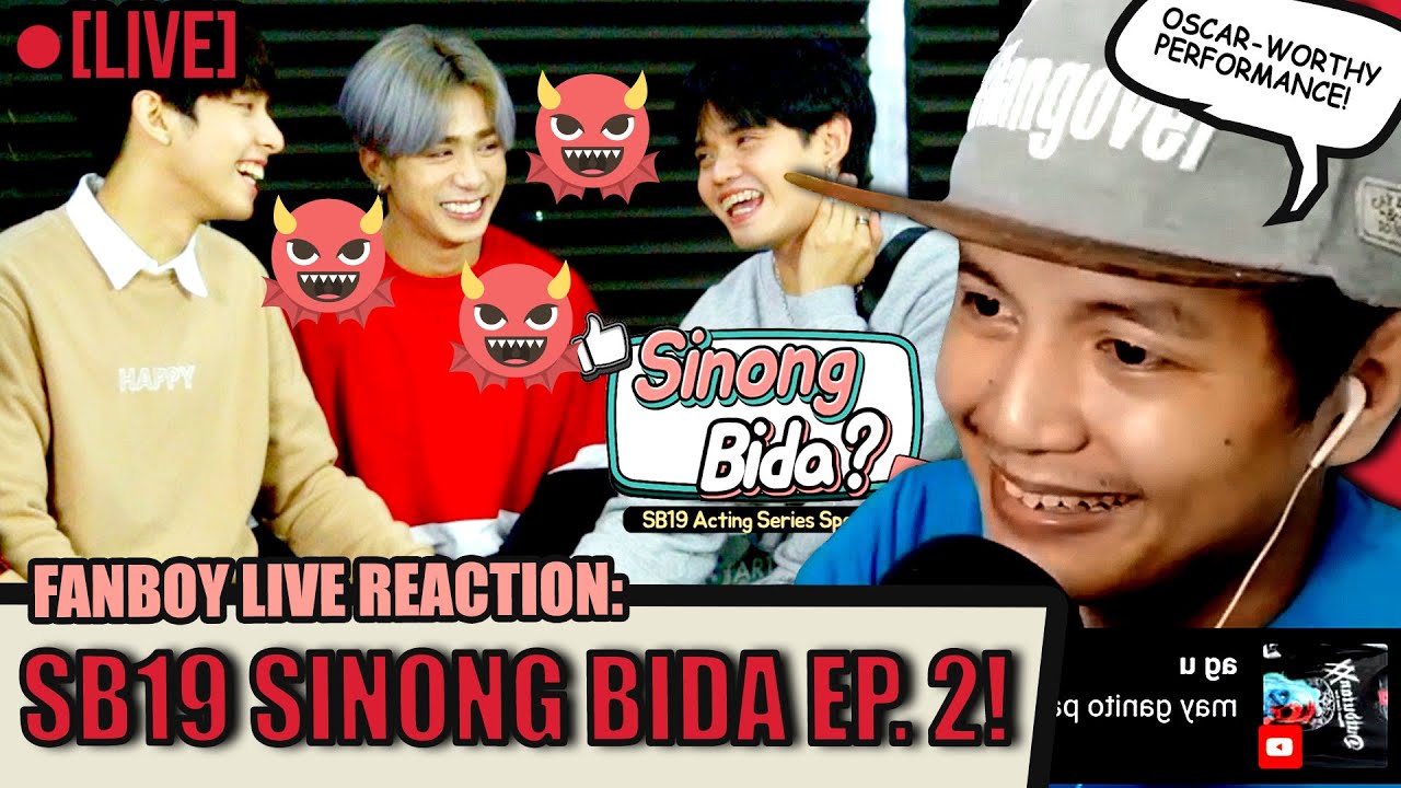 SB19 Sinong Bida Ep. 2 Fanboy LIVE Reaction