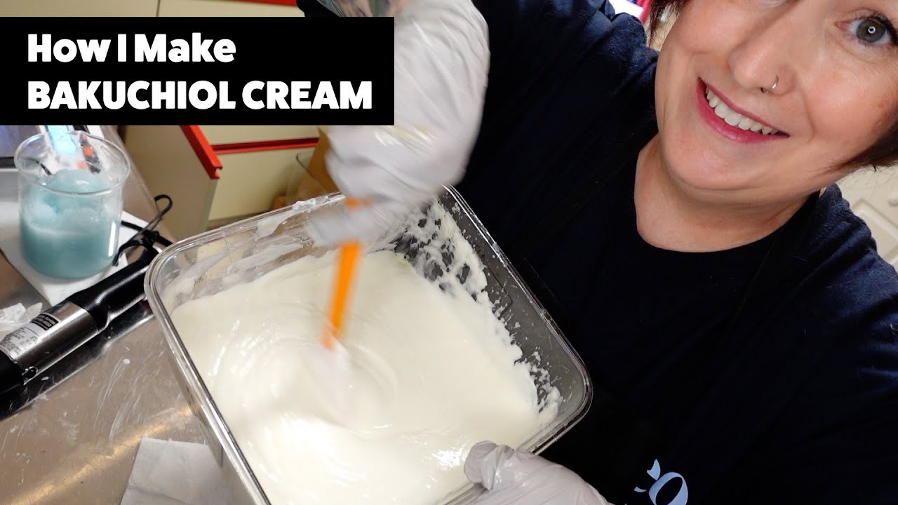 HOW I MAKE GOOW BAKUCHIOL CREAM | Handcrafted skin care