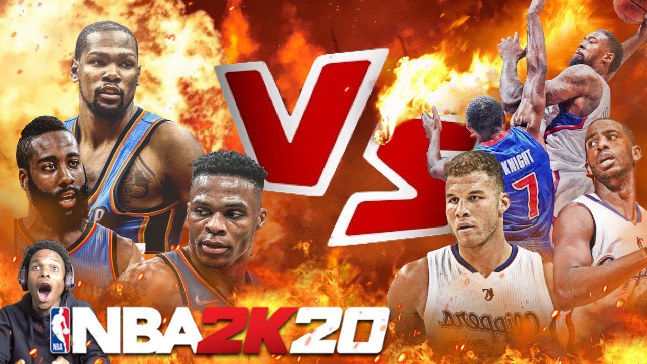 NBA 2K20 THINGS GOT CRAZY! LOB CITY CLIPPERS vs OKC BIG 3