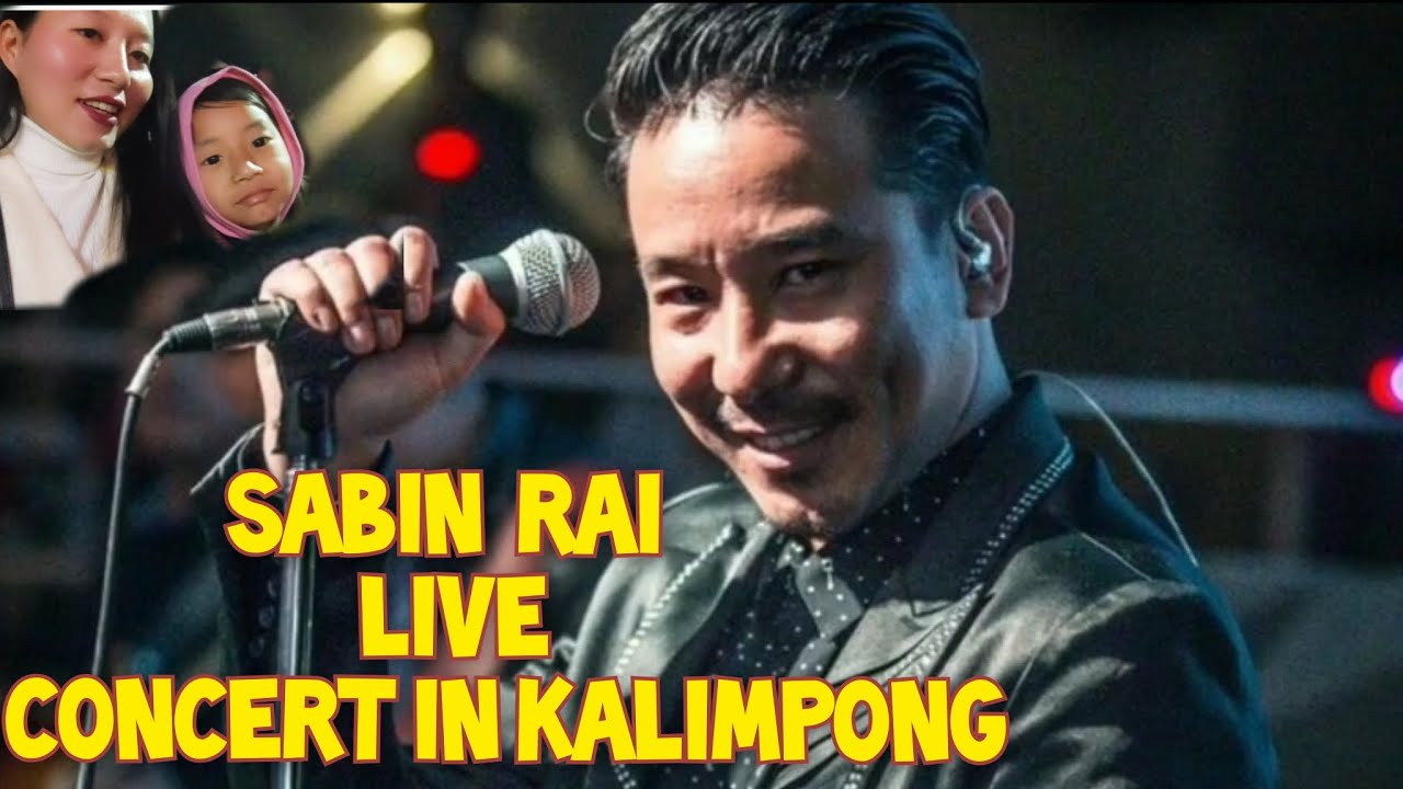 Sabin Rai live Concert In Kalimpong 🎤 ip park 🏞️