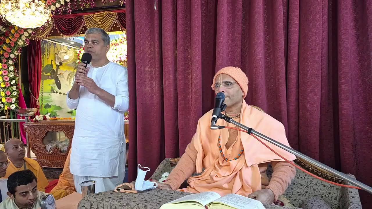 Live streaming of HH Bhakti Rasamrita Swami