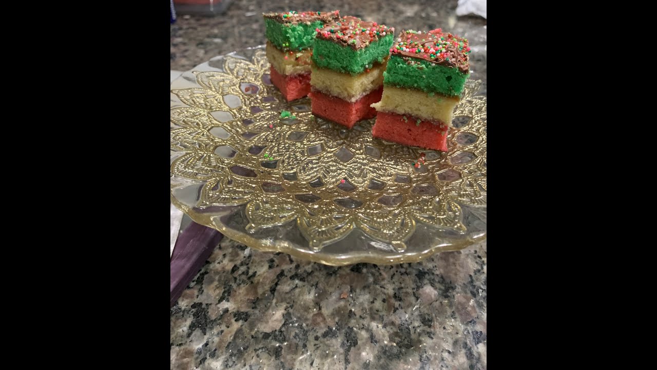 Nonna's best Italian Rainbow Cookie passed to me and shared with you! Enjoy