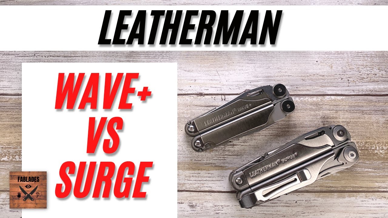 Мультитул Leatherman Surge VS Wave+. Полный обзор Fablades.