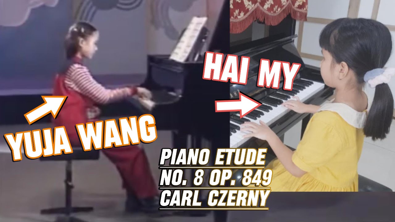 ETUDE NO. 8, OPUS 849, CARL CZERNY (still can not catch up Yuja Wang)