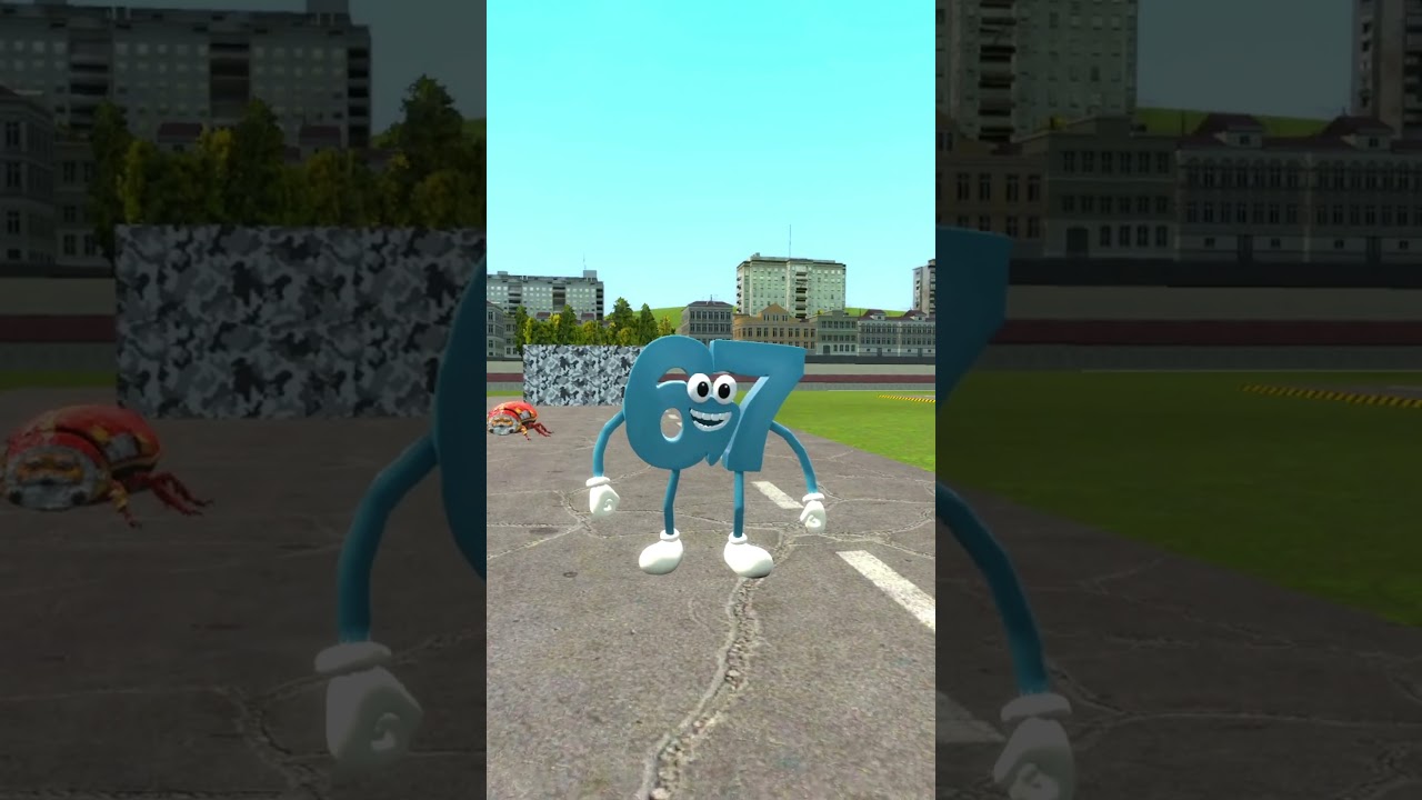 КТО ВЫИГРАЕТ* ТАРАКАН ГУГУ ГАГА GOO GOO GAGA vs 67 В ГАРРИС МОД #shorts #evolution