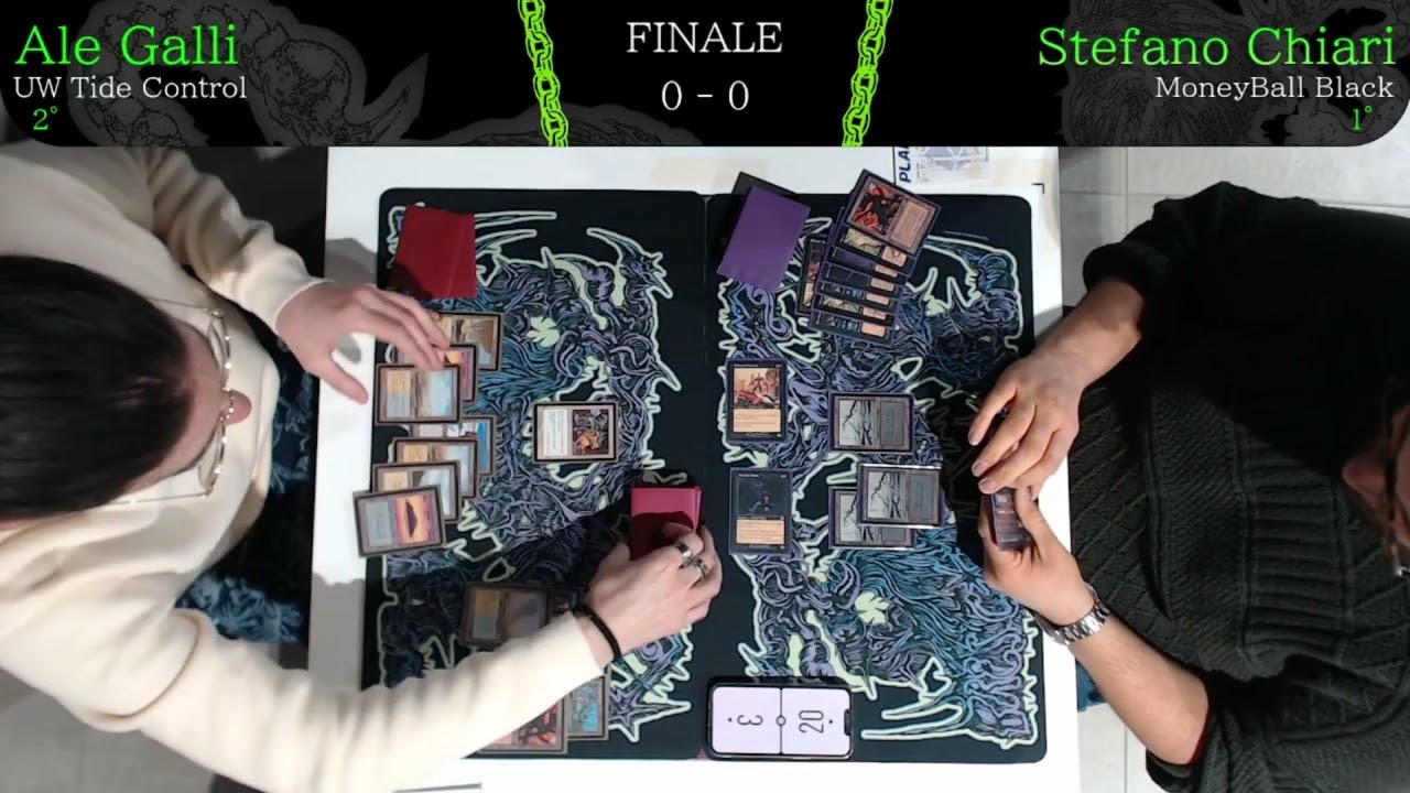UW Tide Control VS MoneyBall Black - PREModern Brescia TOP8 Season 2 - Final