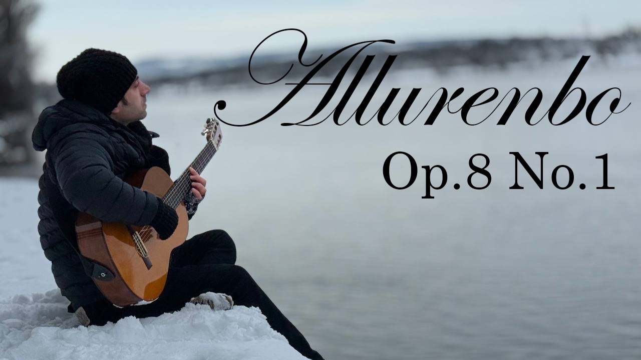 Allurenbo Op.8 No.1 | Classical Guitar By Alireza Tayebi