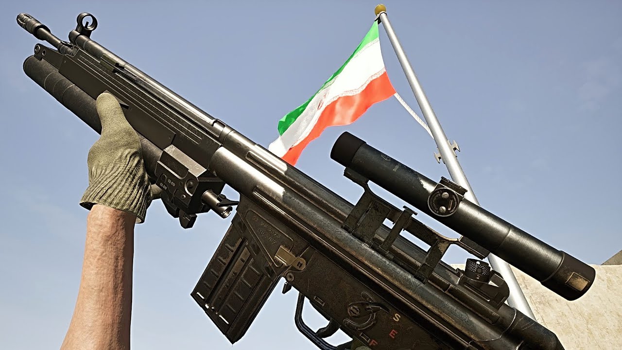 Iranian G3 with Grenade Launcher - Squad 9.0