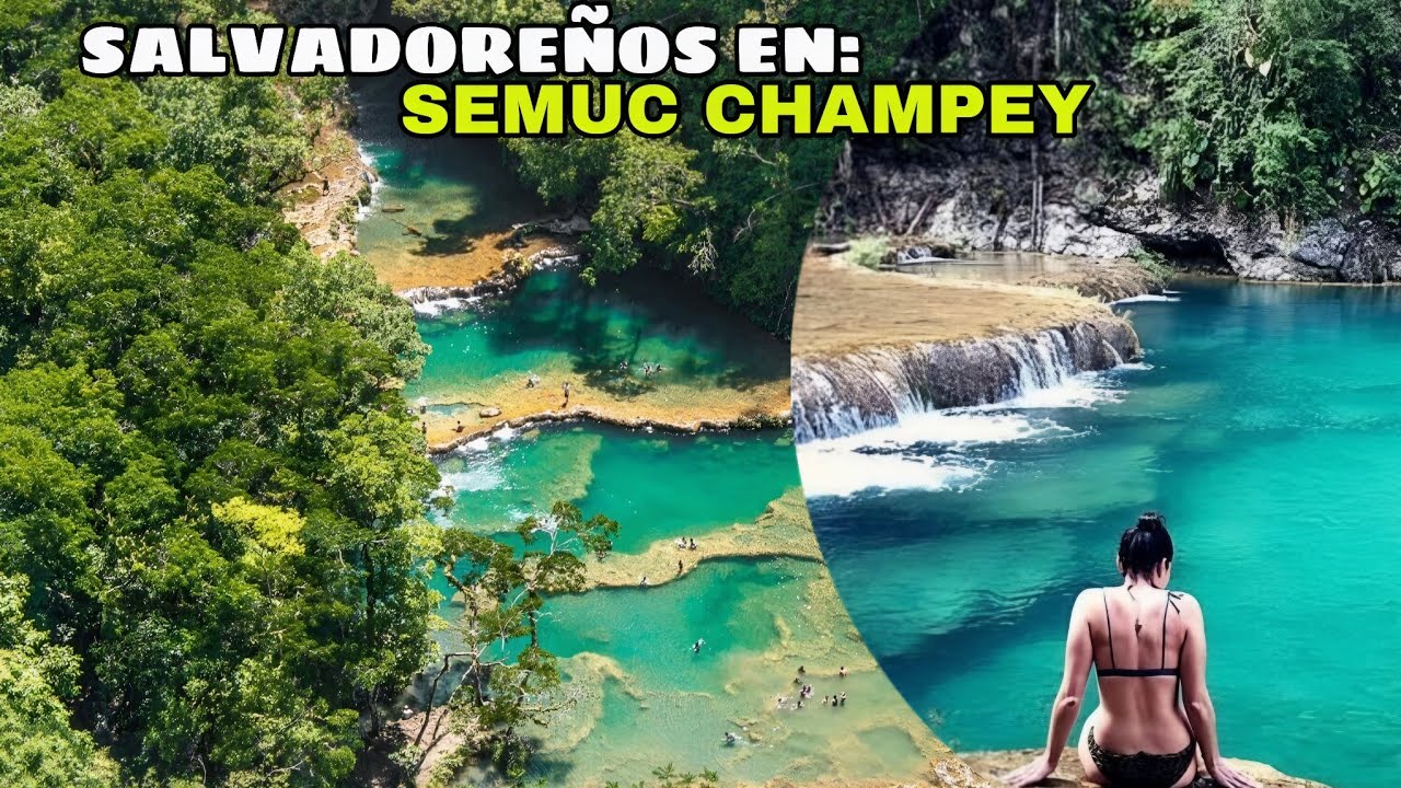 Salvadoreños en Guatemala ¿Has Visto Aguas TAN TURQUESAS?  🇸🇻✨🇬🇹😍