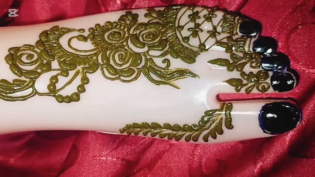 نقش حناء الهندي المبتدئات نتمنى يعجبكم الفديو 🌺🌺💜💜✌️✌️✅✅✅