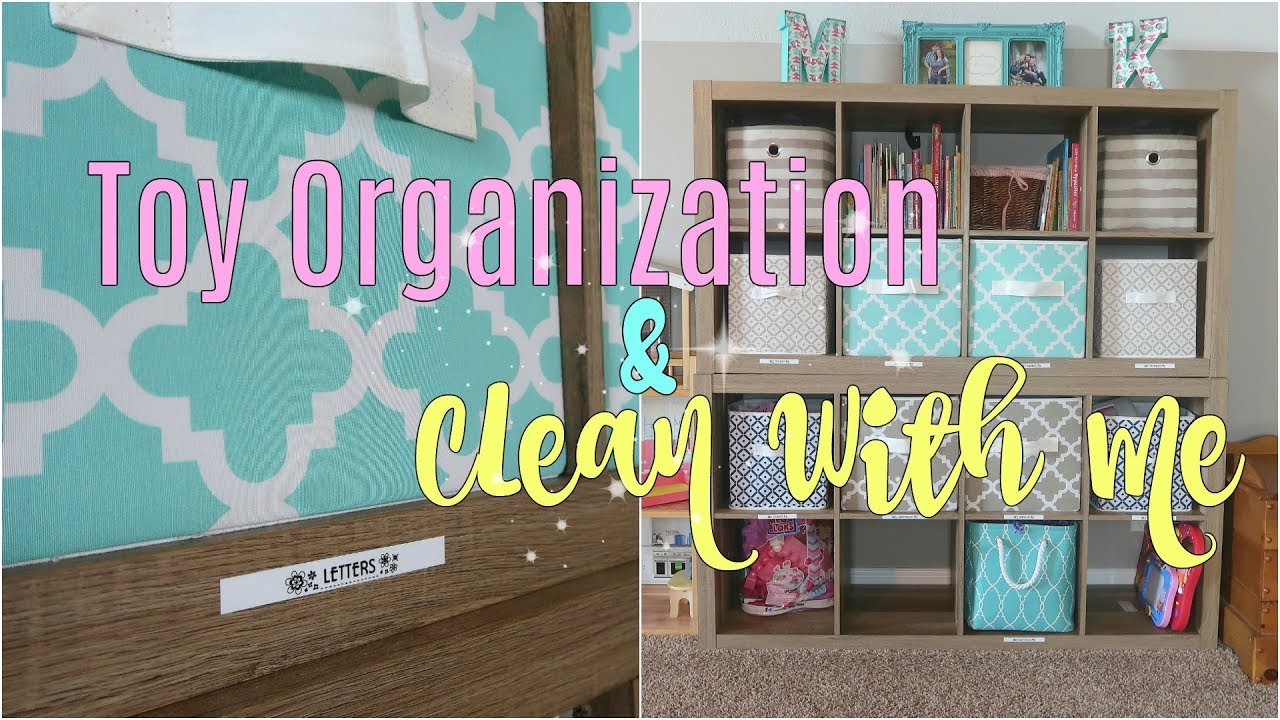 EXTREME TOY PURGE and Clean With Me| How I Organize My Kids Toys
