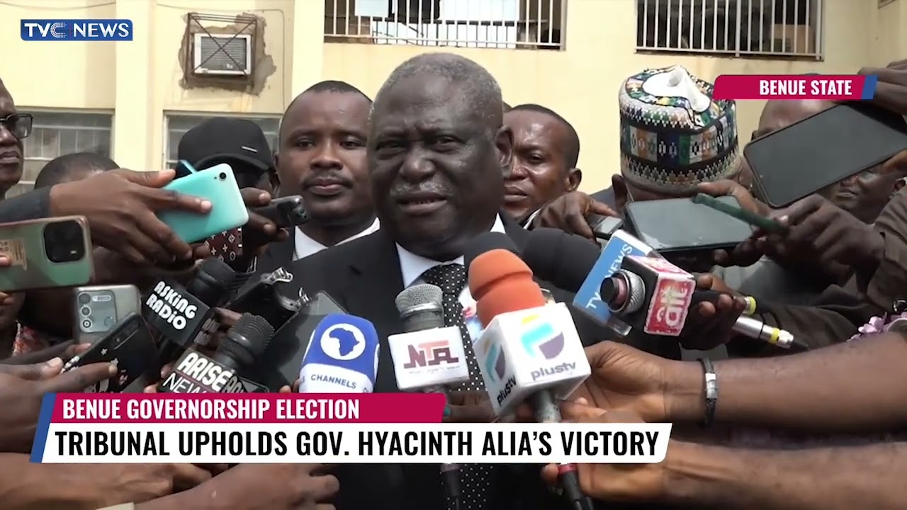 Tribunal Upholds Governor Alia's Victory As Benue State Governor
