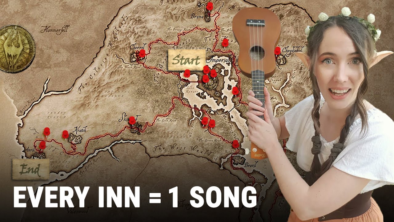 Oblivion, but at each tavern I’ll stop to sing a song 🌿🎵