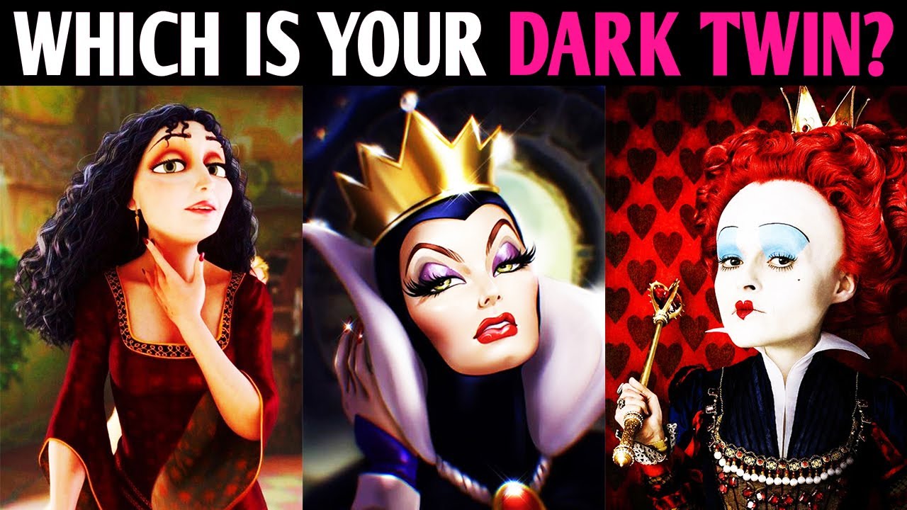 WHICH DISNEY VILLAIN IS YOUR DARK TWIN? DISNEY QUIZ Personality Test - 1 Million Tests