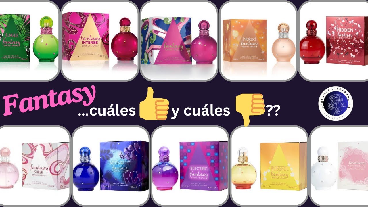 Reseña de Top 10 Perfumes Fantasy de Britney Spears… cuáles si los mejores??  🤔🤔🤔🤔❤️