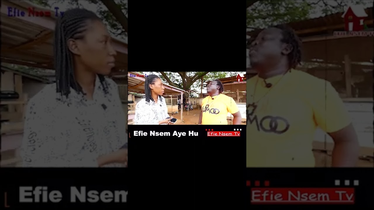 AKUA HARMONY VRS AFRICAN CHILD ON 'ME TI BOM' TRACK - EFIE NSEM TV #shorts