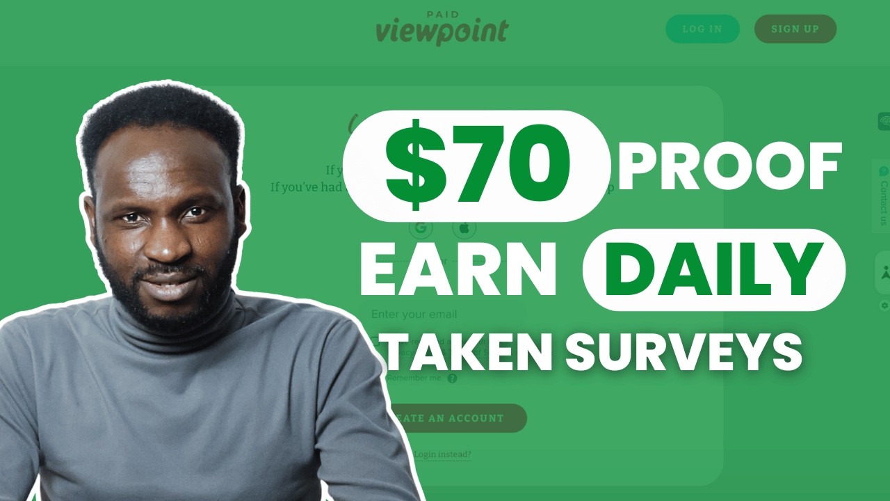 Make Money Online with PaidViewpoint (Earn $70+ Taking Surveys Daily!)