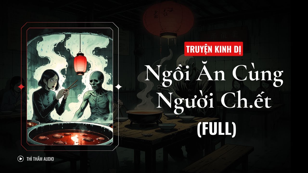[TRUYỆN KINH DỊ FULL] | NGỒI ĂN CÙNG NGƯỜI CH.ẾT | THÌ THẦM AUDIO