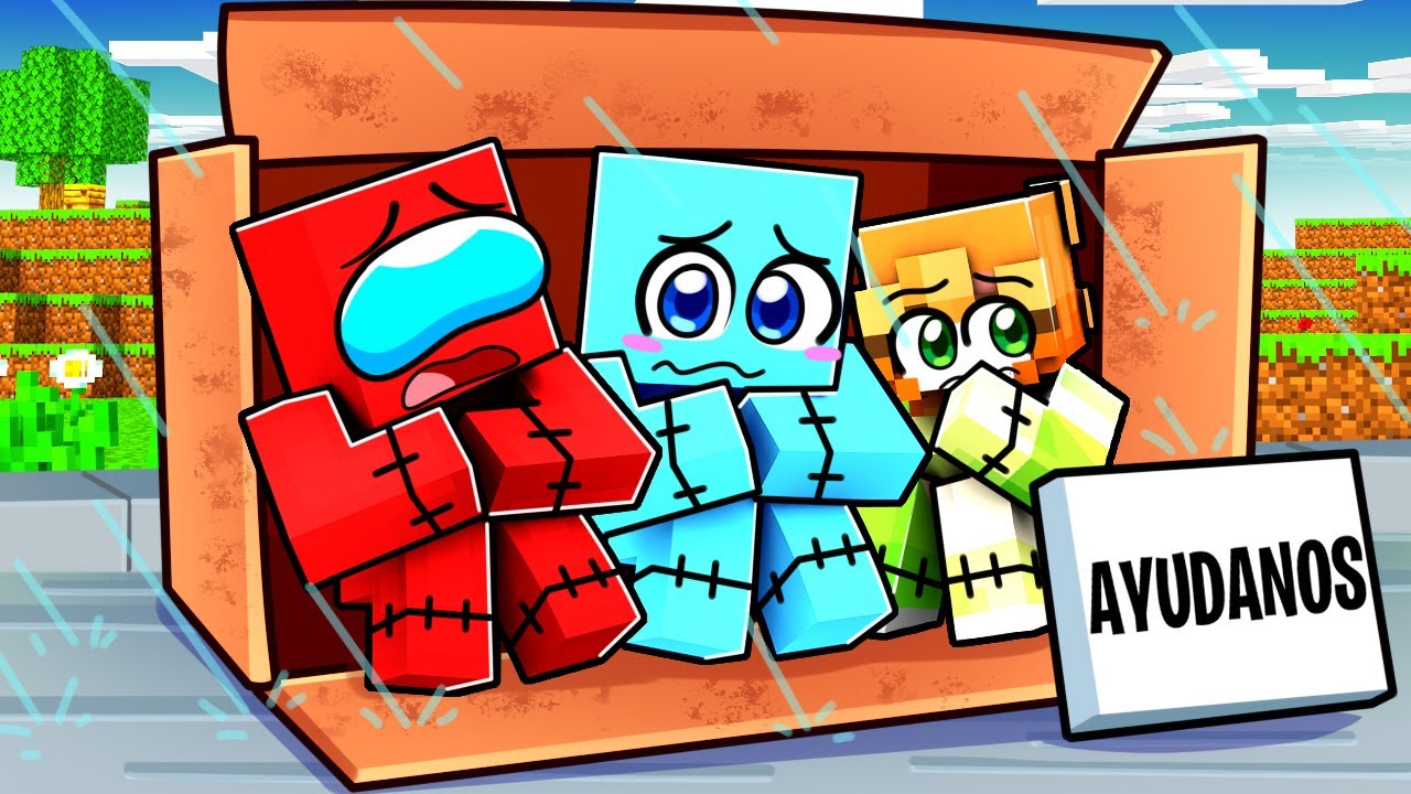 Awita y Sus Amigos son PELUCHES SIN HOGAR en Minecraft!