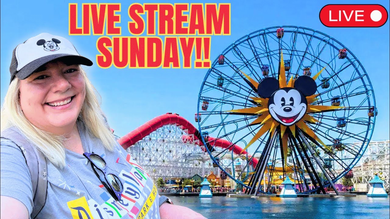 🔴 Sunday Live Stream - Full Disney California Adventure Walkthru! 2/8/2026