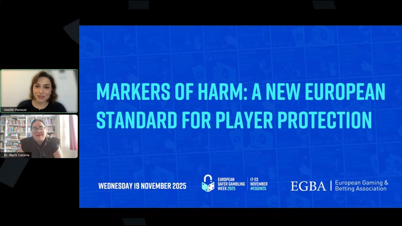 [Webinar] Markers Of Harm: A New European Standard For Player Protection