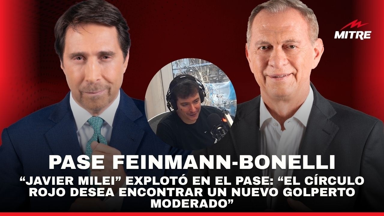 &ldquo;Javier Milei&rdquo; explot&oacute; en el Pase de Marcelo Bonelli y Eduardo Feinmann