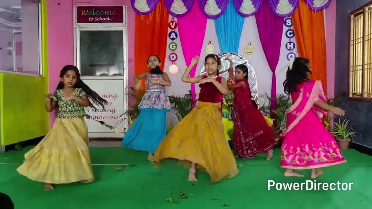 Chogada Tara Dance Performance # Pre-Dasara Celebrations @ VAGDA SCHOOL-NELLORE 