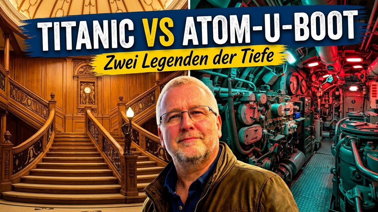 Titanic, Atom-U-Boot & die Geheimnisse der Tiefe | La Cité de la Mer Cherbourg