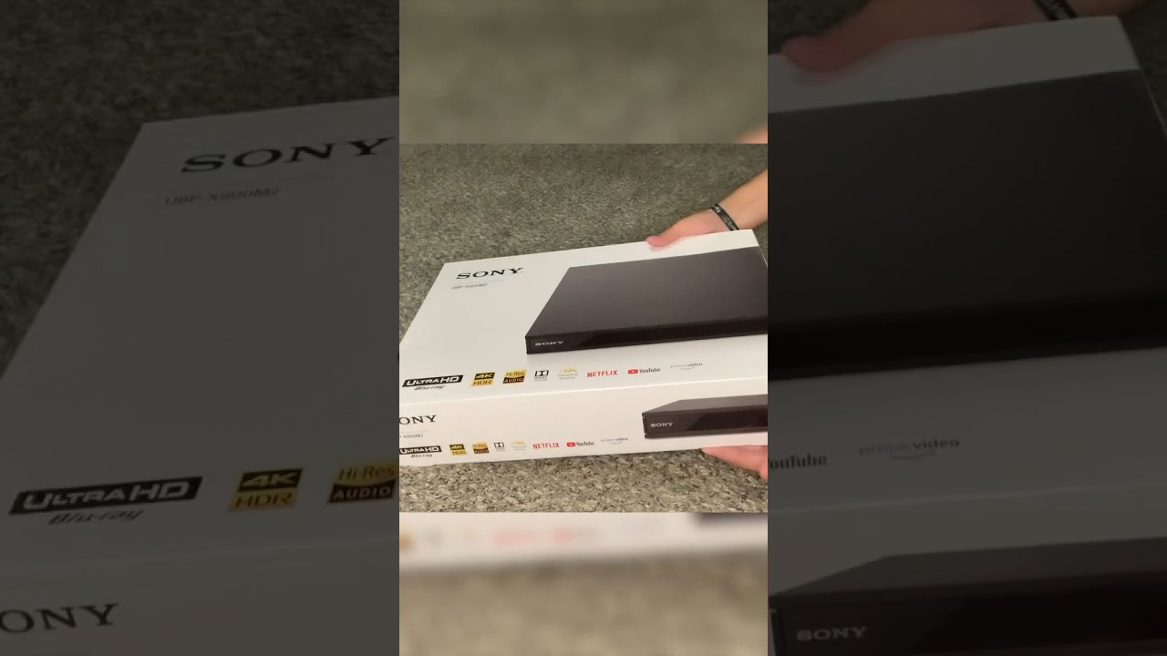 Sony UBP-X800M2 4K Blu-Ray Player | Unboxing #shorts