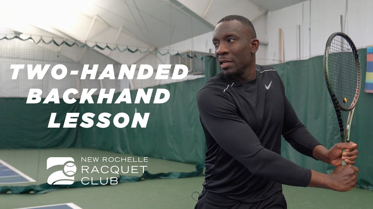 Two Handed Backhand Lesson