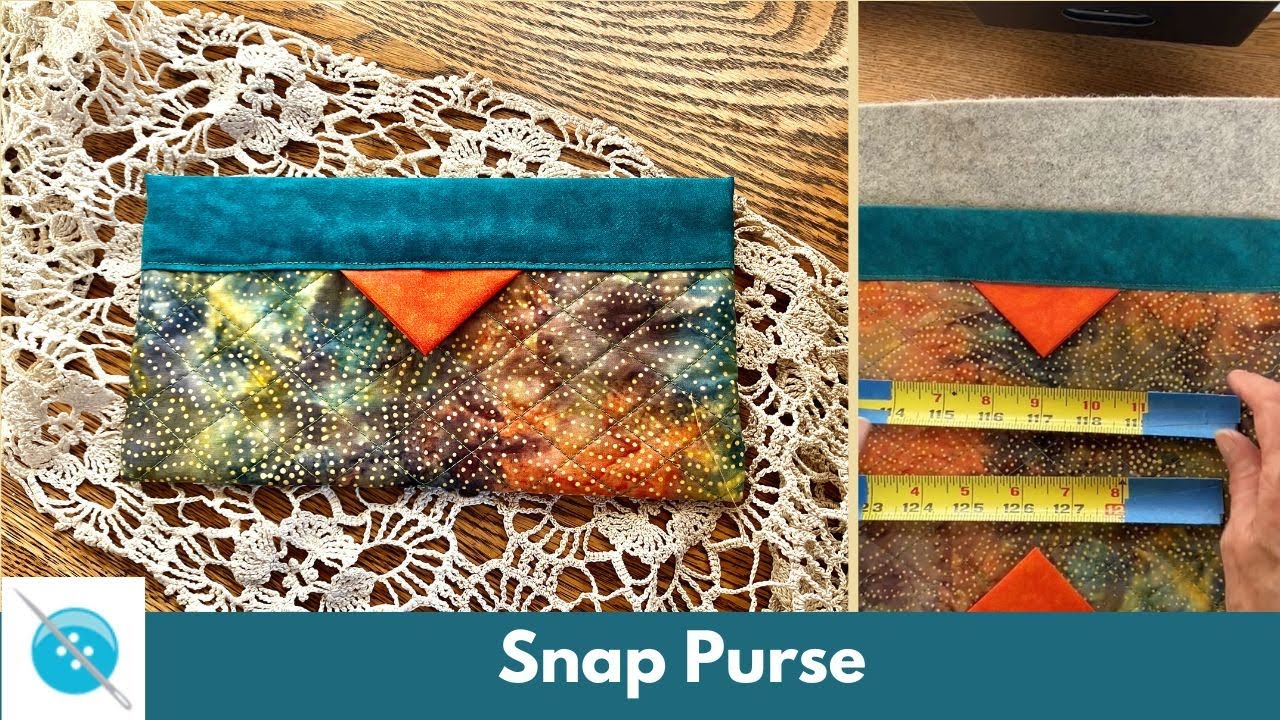 Snap Purse, Easy Make and Take Project