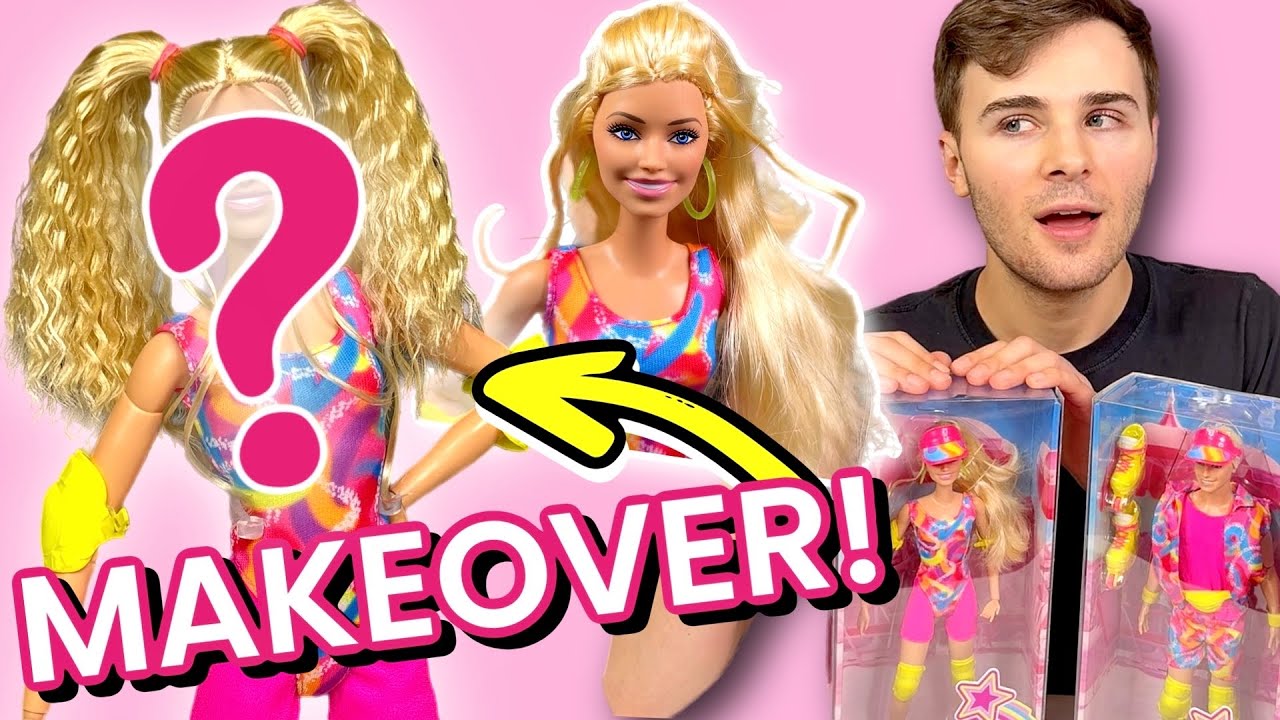 MAKEOVER & UNBOXING: Barbie The Movie Dolls! Hair Restyle & Tutorial